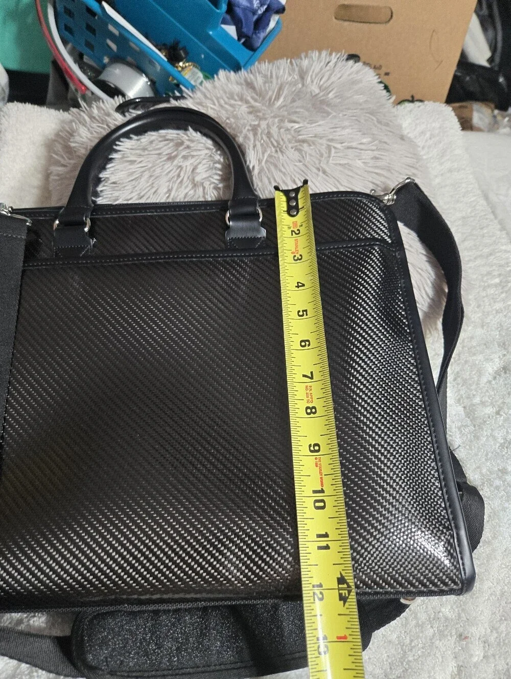 Hyosung Briefcase With Shoulder Strap Like New 12x16